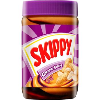 Skippy Grapes Stripes Peanut Butter 530g