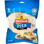 Mission Pita Plain 400g