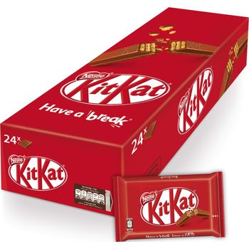 Nestle Kit Kat Milk Chocolate Candy Bar 24 x 35g