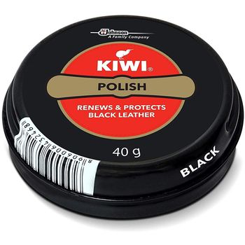 Kiwi Shoe Polish Paste Black 40g