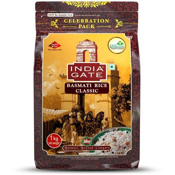 India Gate Classic Basmati Rice 1kg