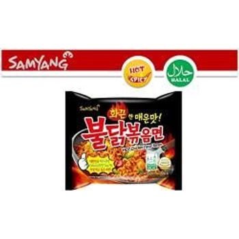 Samyang Ramen Spicy Chicken Roasted Noodles 140gpack Of 5