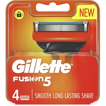 Gillette Fusion Razor Blades 4 Cartridges Refills
