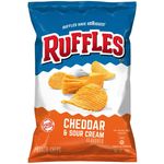 Ruffles Potato Chips Cheddar Sour Cream 180g