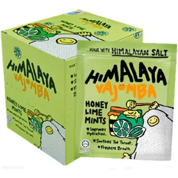 Himalaya Vajomba Candy Honey Lime Mints 12pcs 15g