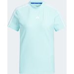 Adidas Women Golf 3-Stripes Mock-Neck Shirt