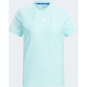 Adidas Women Golf 3-Stripes Mock-Neck Shirt