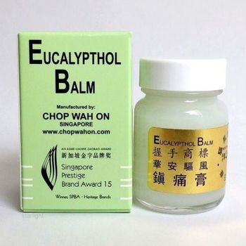 Shake Hand Brand Eucalypthol Balm 36g | 握手牌驱风镇痛膏