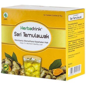 Herbadrink Temulawak 5pcs 18g