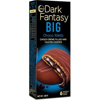 Sunfeast Cookies Dark Fantasy Big Choco Meltz 150g