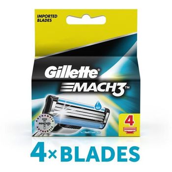 Gillette Mach3 Turbo Shaving Cartridge 4pcs