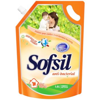 Sofsil Fabric Softener Refill Anti Bacterial 1.5L