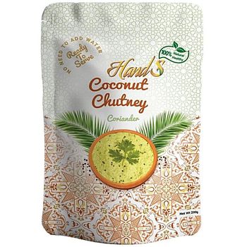 HandS Coconut Chutney Coriander 200g