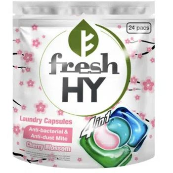 Fresh HY 4 In 1 Laundry Capsules Refill Cherry Blossom