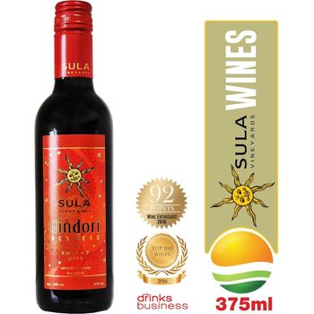 Sula Dindori Reserve Shiraz Red Wine Half Bottle 375ml