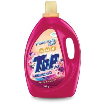 TOP SILKY MIRACLE LIQUID DETERGENT 3.6KG