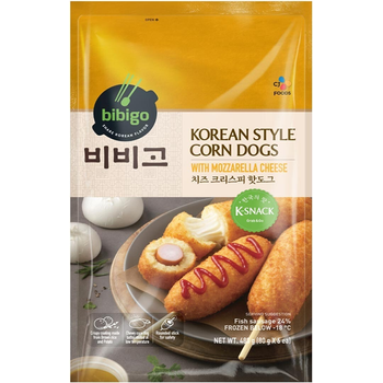 CJ Corn Dog Crispy With Cheese 480g