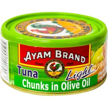 Ayam Brand Tuna Chunks In Olive Oil 150g