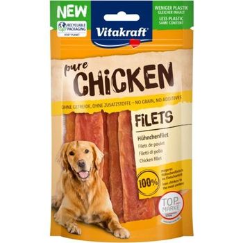 Vitakraft Chicken Fillet Dog Treats 80g