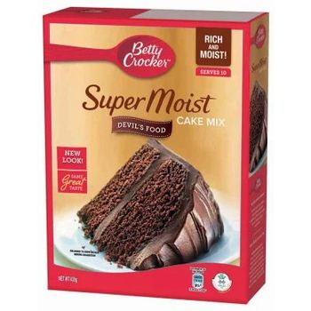 Betty Crocker Super Moist Cake Mix Devil Food 430g