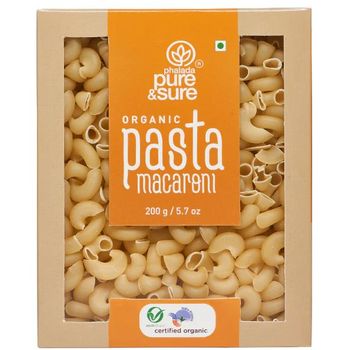 Pure & Sure Organic Pasta Macaroni 200g