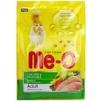 Me-O Chicken And Vegetable Adult Cat Food 1.2kg