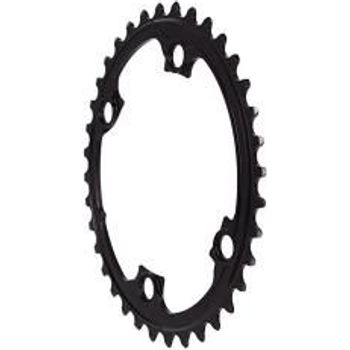 absoluteBLACK Chainring Shimano 9100 Oval 110/4BCD 36T Black