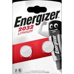 Energizer Lithium Coin 2032 Batteries 2 Pack