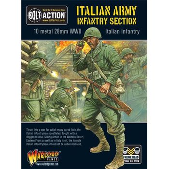 Warlord Games World War 2 Italian Army Infantry Section