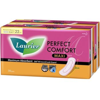 Laurier Softcare Active Comfort Tp 22cm 30 Pieces x 2 Packets