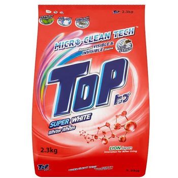 Top Detergent Powder Super White 2.3kg
