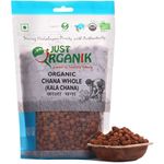 Just Organik Chana Whole Kala Chana 500g