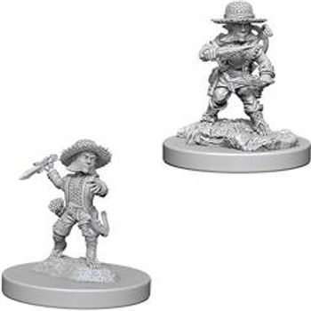 WizKids Pathfinder Deep Cuts Unpainted Miniatures Wave 6 Male Halfling Rogue