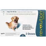 Revolution Spot-On for Dogs 40.1 - 85lb (Teal) 3pc