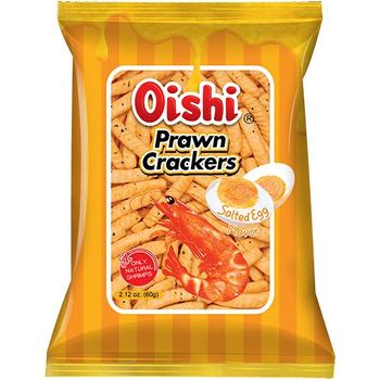 Oishi Prawn Cracker Salted Egg 60g