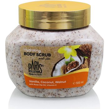 Paris Collection Vanilla Coconut and Walnut Body Scrub 500ml