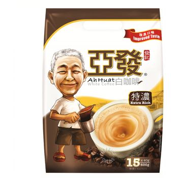 Ah Huat White Coffee Extra Rich 40 x 15g