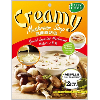 Happy Home Creamy Mushroom Soup 忌廉蘑菇汤 33gx2