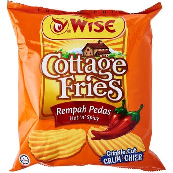Wise Cottage Fries Kerepek Kentang Panas Dan Pedas 60g