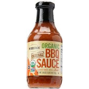Woodstock Farms Organic Barbecue Sauce Original 18 Ounces
