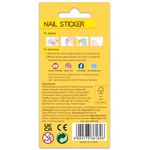 Avenir Small Nail Stickers Cookie Fluorescence