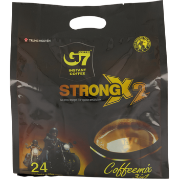 Trung Nguyen - G7 3 In 1 Double Strong Bag 24 Sticks Instant Coffee 600g