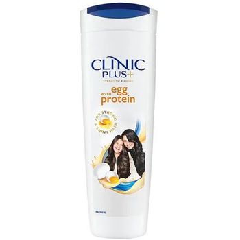 Clinic Plus Strength & Shine Shampoo Egg Protein For Strong & Shiny Hair 340ml