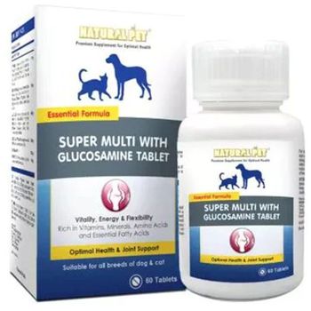 Natural Pet Super Multi with Glucosamine Tablet