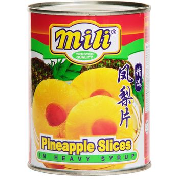 Mili Pineapple Slices 565g