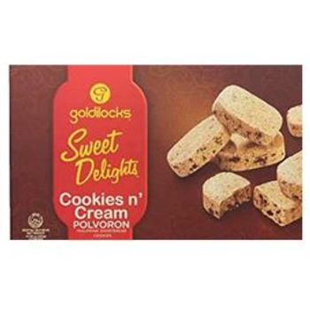 Goldilocks Polvoron Cookies & Cream 24pcs 300g