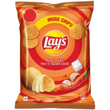 Lay's West Indies Hot And Sweet Chilli Chips 52g
