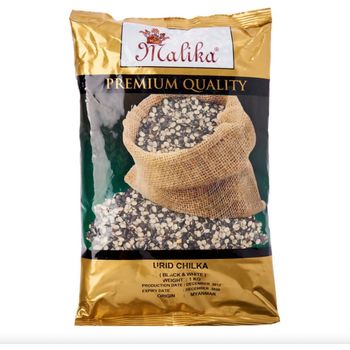Malika Urid Chilka Black And White 500g