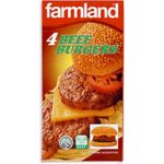 Farmland Beef Burgers 4s 227g