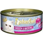 Aatas Cat Canned Food Creamy Chicken And Mackerel 80g